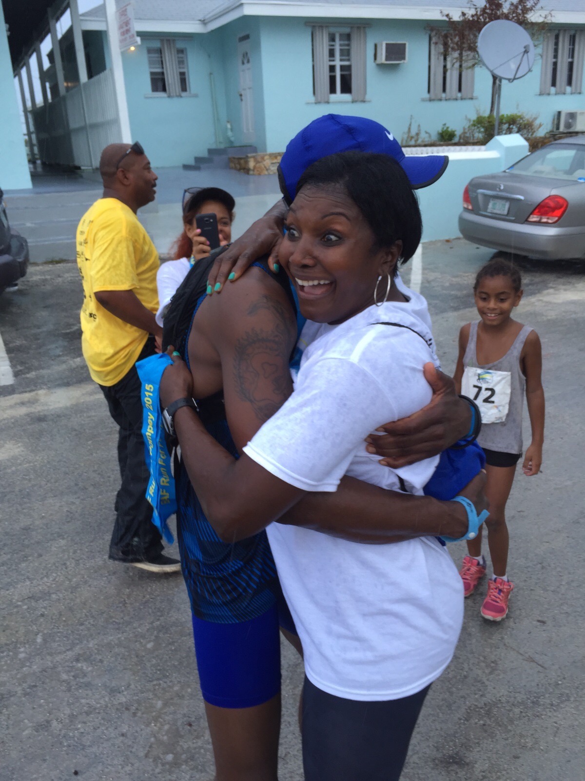 First Bahamian to ever finish an Ultra Marathon!!